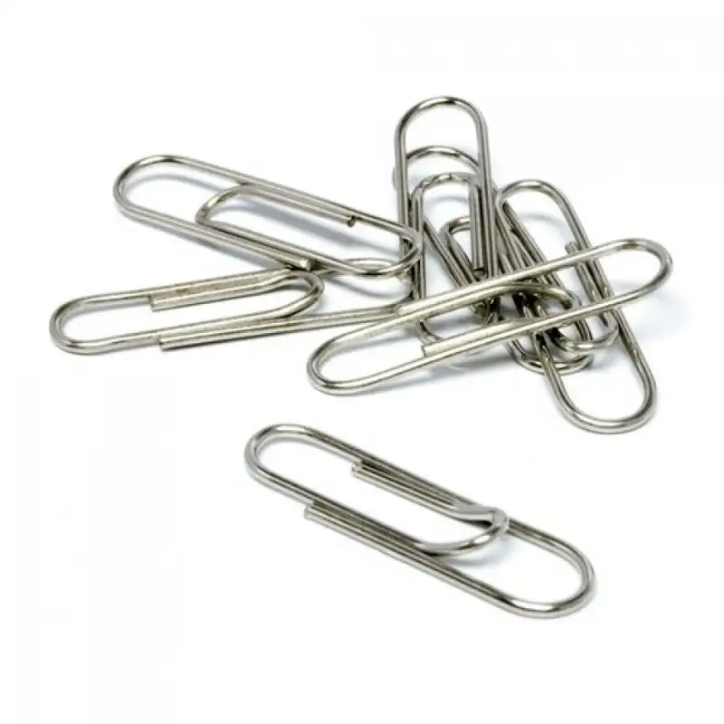 PACK 10 C/100 CLIPS GALVANIZADOS 32MM Nº 2 GRAFOPLAS