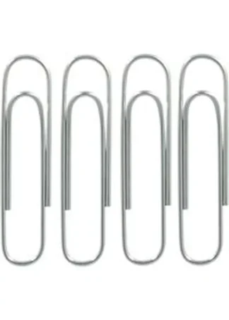 PACK 10 CAJAS 80 CLIPS GALVANIZADOS 50MM Nº 4 GRAFOPLAS