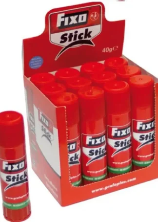 EXP 12 BARRAS PEGAMENTO FIXO 40G.