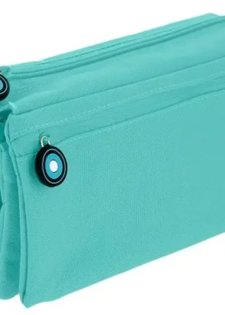 PORTATODO CUADRUPLE PLANO BITS &BOBS TURQUESA 23X12 CM