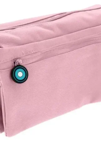 PORTATODO CUADRUPLE PLANO BITS &BOBS ROSA SOFT 23X12 CM