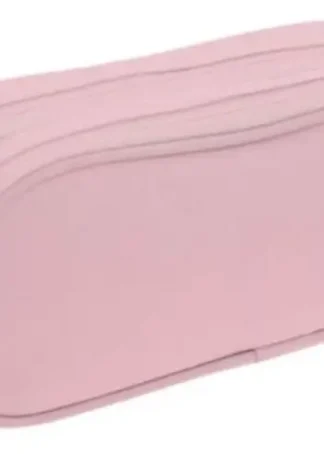 PORTATODO DOBLE BITS &BOBS ROSA SOFT 24,5X9,5 CM