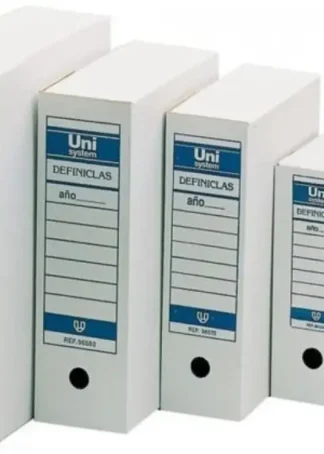C/50 ARCHIVADOR DEFINITIVO Fº DEFINICLAS UNIPAPEL