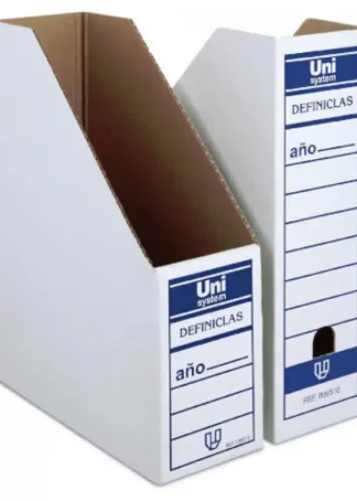 C/12 BOX REVISTERO CARTON DEFINICLAS