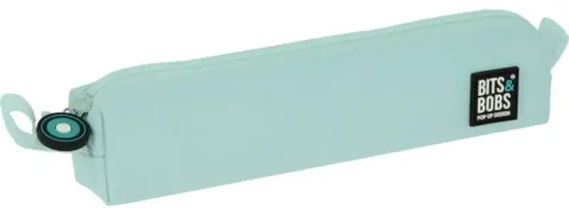 PORTATODO SIMPLE CUADRADO BITS &BOBS AZUL SOFT 22X4X4 CM.