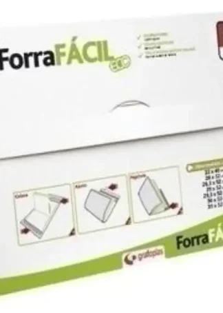 C/50 FORRO LIBROS AJUSTABLE 28X52CM FORRAFACIL PP