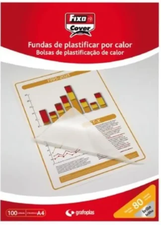 C/100 FUNDAS PLASTIFICAR 69X91MM 125 MICRAS BRILLO