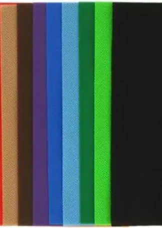 ROLLO DE TELA NO TEJIDO 0.8X3M VERDE CLARO FIXO KIDS