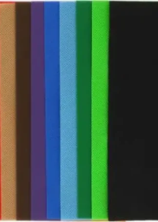 ROLLO DE TELA NO TEJIDO 0.8X3M VERDE OSCURO FIXO KIDS