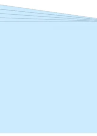 PAQ/25 CARTULINA FIXO 50X65 180G. AZUL CIELO