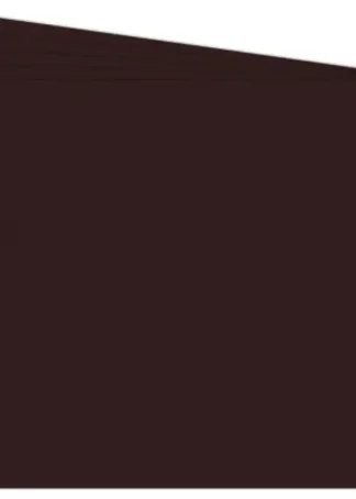 PAQ/25 CARTULINA FIXO 50X65 180G. MARRON CHOCOLATE