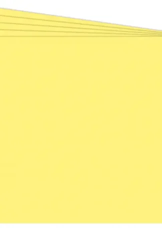 PAQ/25 CARTULINA FIXO 50X65 180G. AMARILLO LIMON