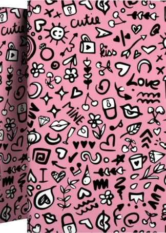 CARPETA 30F PP A4 B&B I LOVE YOU 23,1X31,3X1CM