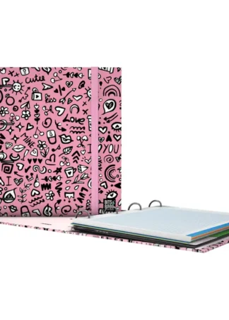 CARPEBOOK 4D35 A4 B&B I LOVE YOU 28X32X4CM