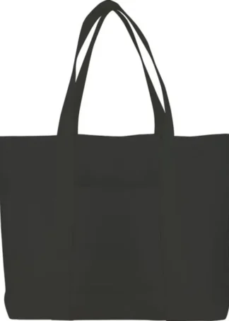 BOLSA TOTE BAG COTTON NEGRO 56X37X16CM