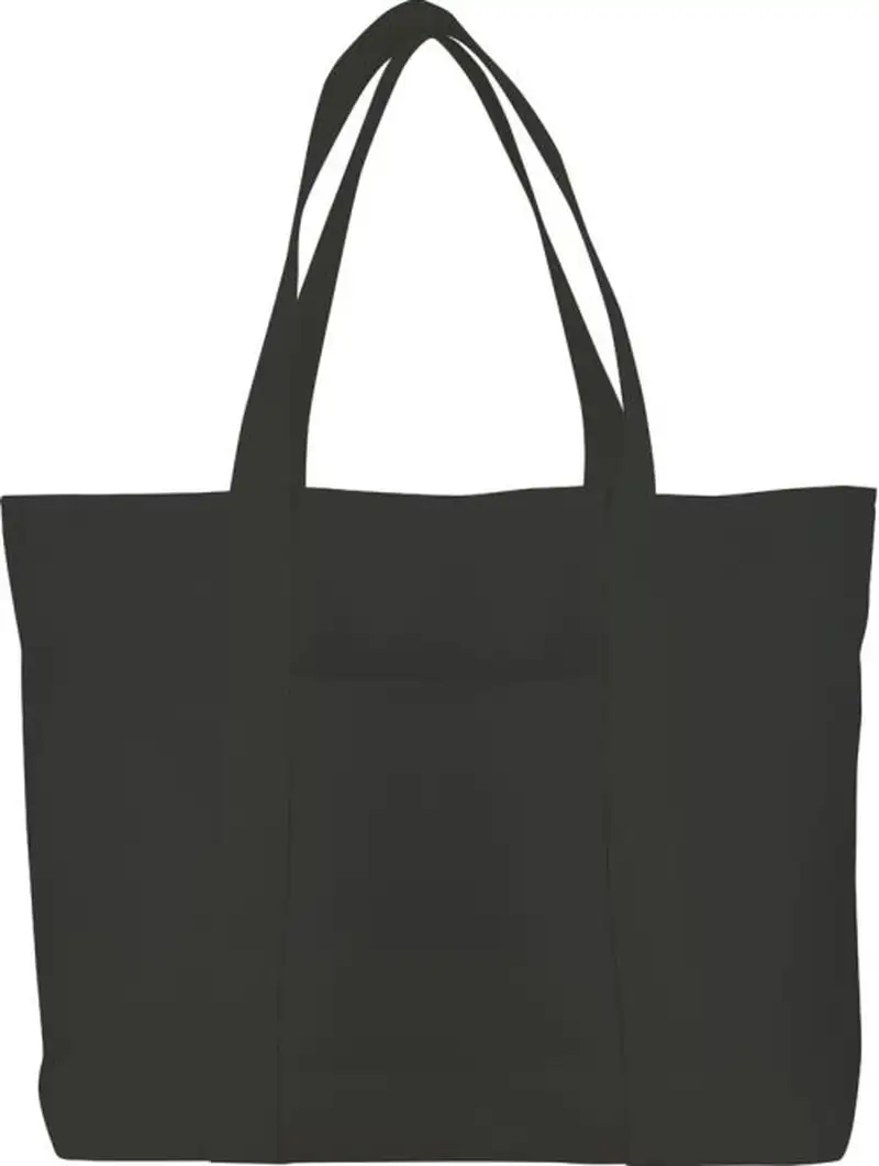 BOLSA TOTE BAG COTTON NEGRO 56X37X16CM