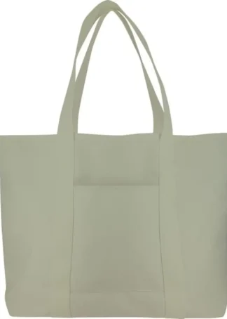 BOLSA TOTE BAG COTTON VERDE 56X37X16CM