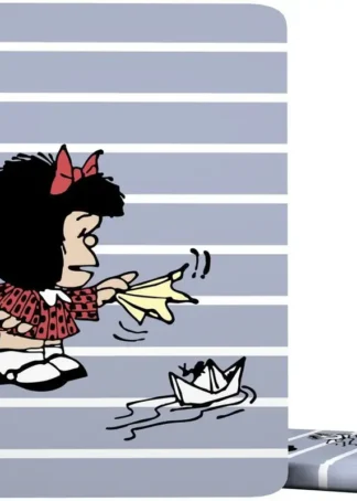 CARPETA 30F PP A4 MAFALDA BOAT 23,1X31,3X1CM