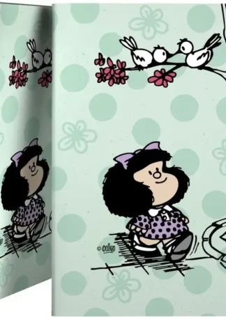 CARPETA 30F PP A4 MAFALDA KISS 23,1X31,3X1CM