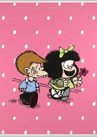 VADE PVC MAFALDA FRIENDS 33X47X0,5CM