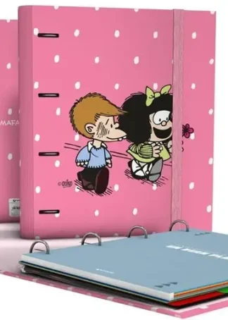 CARPEBOOK 4D35 A4 MAFALDA FRIENDS 28X32X4CM