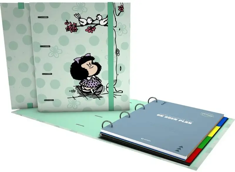 CARPEBOOK 4D35 A4 MAFALDA KISS 28X32X4CM