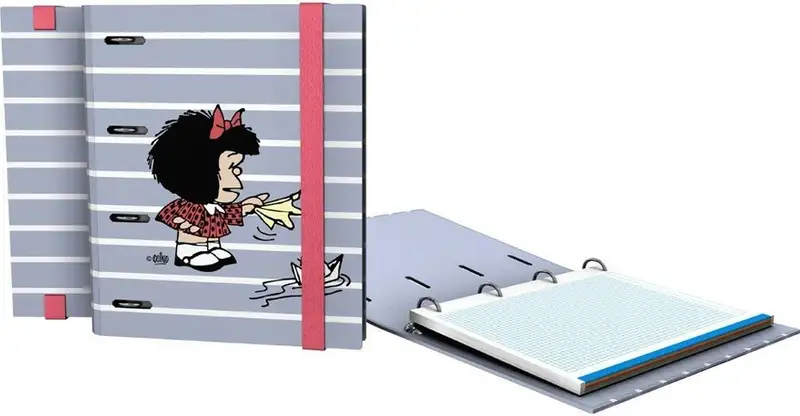 CARPEBOOK 4O25 A5 MAFALDA BOAT 19,3X22,5X3CM