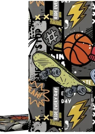 CARPETA 30F PP A4 B&B FREE SPORT 23,1X31,3X1CM