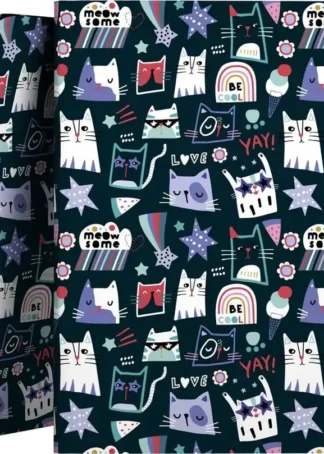 CARPETA 30F PP A4 B&B MIAU 23,1X31,3X1CM