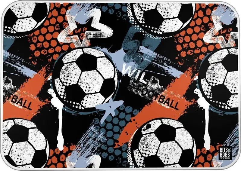 VADE PVC B&B WILD FOOTBALL 33X47X0,5CM