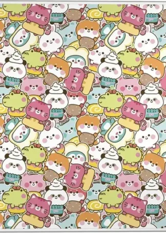 VADE PVC B&B KAWAII 33X47X0,5CM