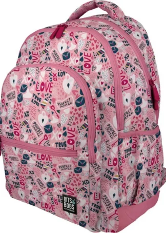 MOCHILA RUBBER B&B TRUE LOVE 33X46X22,5CM