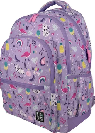 MOCHILA RUBBER B&B HAPPY 33X46X22,5CM