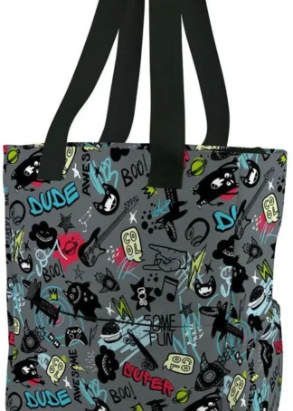 BOLSA TELA B&B AWESOME 31X37,5X14CM