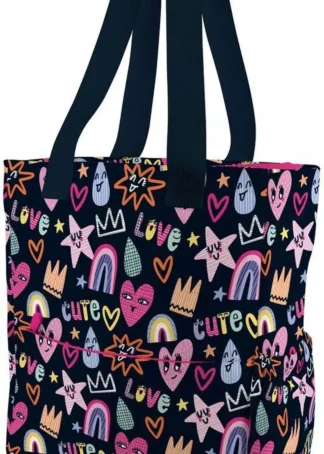 BOLSA TELA B&B CUTE 31X37,5X14CM