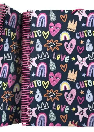 CARPETA FUNDAS MAXIPLAS PP 30F B&B CUTE 25,5X31X1,6CM