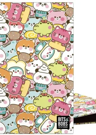CARPETA ANILLAS A5 FOR.4O20 B&B KAWAII 19,3X22,5X3,7CM