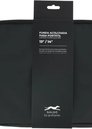 FUNDA LAPTOP GALGO 14' NEGRO