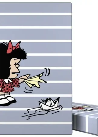 CARPETA ANILLAS A4 FOR.4D25 MAFALDA BOAT 25,7X32X3CM