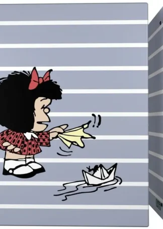 CARPETA ANILLAS A4 FOR.4D40 MAFALDA BOAT 28X32X5,6CM