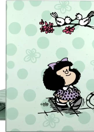 CARPETA ANILLAS A4 FOR.4D40 MAFALDA KISS 28X32X5,6CM