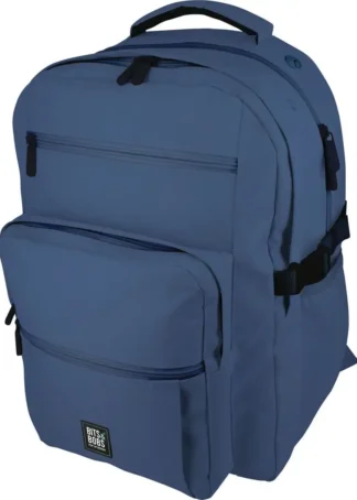 MOCHILA BIGPACK B&B AZUL 32X46X24CM