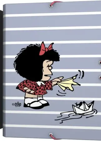 CARPETA CLASIF. FORR.SOLAP. MAFALDA BOAT 26X35X2CM