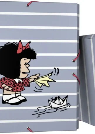 CARPETA 3 SOLAPAS FOR. MAFALDA BOAT 26,5X35X1,9CM