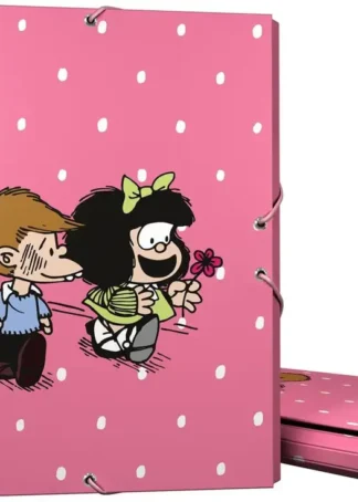 CARPETA 3 SOLAPAS FOR. MAFALDA FRIENDS 26,5X35X1,9CM