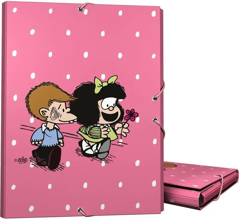CARPETA 3 SOLAPAS FOR. MAFALDA FRIENDS 26,5X35X1,9CM