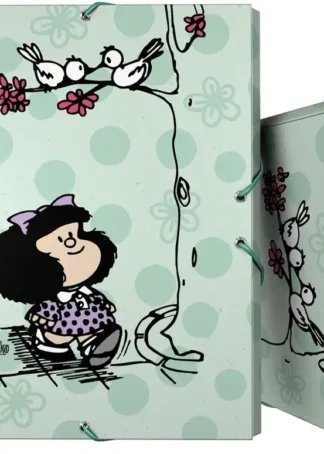 CARPETA 3 SOLAPAS FOR. MAFALDA KISS 26,5X35X1,9CM