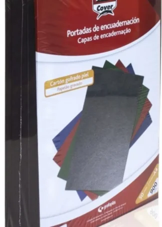 PACK 50 TAPAS A4 GOFRADA 900 MICRAS AZUL