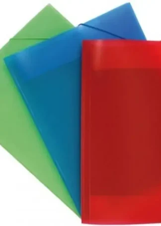 PAQ/12 CARPETA A3 GOMAS Y SOLAPAS POLIPROPILENO COLORGRAF