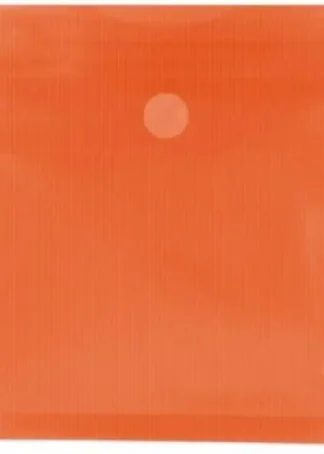 PAQ/5 CARPETA SOBRE Fº NARANJA CON FUELLE VELCRO PP MULTIL